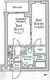 アイルグランデ品川 404 間取り図