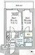 アイルグランデ品川 504 間取り図