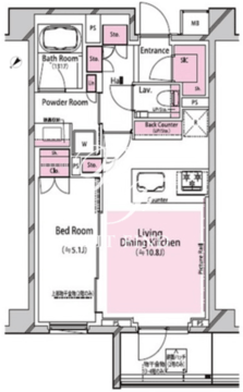 ライジングサン恵比寿二丁目 402 間取り図
