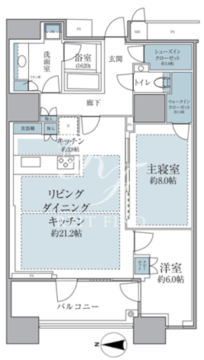 三田ガーデンヒルズ E-5階86.36㎡ 間取り図