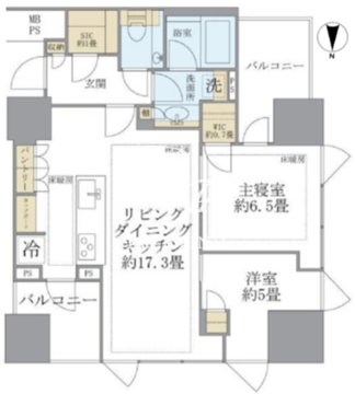 三田ガーデンヒルズ S-613 間取り図