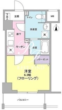 メゾン・ド・クロシェット 203 間取り図