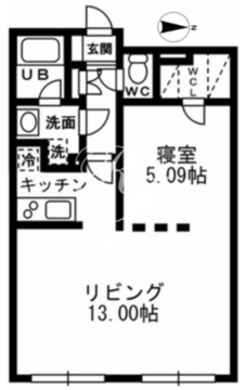 プライムアーバン学芸大学 403 間取り図