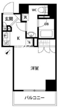 ボンナチュール入谷 202 間取り図
