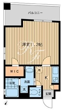 ミスズコート門前仲町 401 間取り図