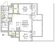 アジールコート後楽園 504 間取り図