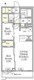 アジールコート後楽園 107 間取り図