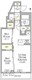 アジールコート後楽園 407 間取り図