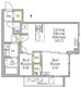 アジールコート後楽園 501 間取り図