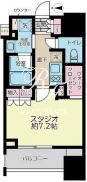 クラッシィハウス大手町 502 間取り図