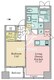 オジオ大手町 1202 間取り図
