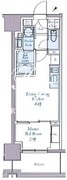 クレストコート東中野 503 間取り図