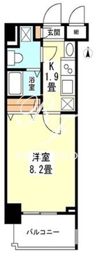 ガーラプレイス新宿御苑 306 間取り図