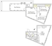 カーサフェリーチェ自由が丘 402 間取り図
