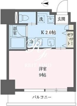 リーフコンフォート赤羽 802 間取り図