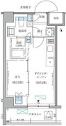 パークアクシス文京本郷 616 間取り図