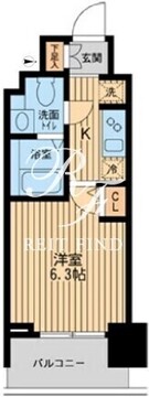 KDXレジデンス板橋本町 702 間取り図
