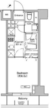 プラウドフラット荻窪2 504 間取り図