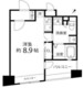 レニール本駒込 802 間取り図