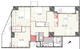 ティーズガーデン東陽町 702 間取り図