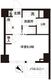 レジディア白金高輪 304 間取り図