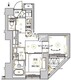 リルシア上野イースト 403 間取り図