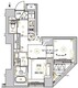 リルシア上野イースト 603 間取り図