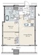 WORLD TOWER RESIDENCE 1403 間取り図