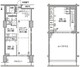 東雲キャナルコートCODAN 17-1117 間取り図