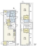 カスタリア旗の台 205 間取り図