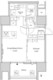 ザ・パークハビオ北千住 403 間取り図