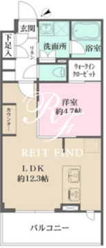 ACPレジデンス文京春日 507 間取り図
