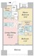 グランカーサ町屋 1403 間取り図