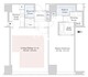セントラルパークタワー・ラ・トゥール新宿 4112 間取り図
