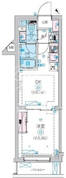 リヴシティ北馬込 108 間取り図