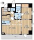 シティスパイア新富町 603 間取り図