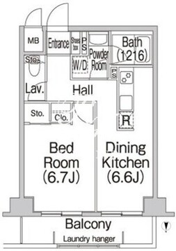 コンフォリア赤羽岩淵 312 間取り図
