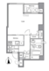 フレッシア永田町 403 間取り図