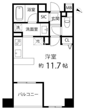 グレイスコート志村三丁目 203 間取り図