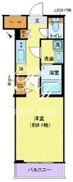 ディアレイシャス池尻大橋 102 間取り図