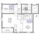 イプセ白金 204 間取り図