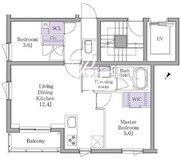 イプセ白金 103 間取り図