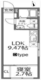 ラヴィージェ赤羽 301 間取り図