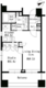 パークアクシス青山骨董通り 702 間取り図