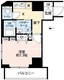 プレール・ドゥーク門前仲町3 204 間取り図