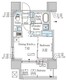パークアクシス赤塚 201 間取り図