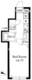 グランパセオ祐天寺 E-204 間取り図
