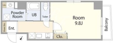 ミアカーサ雑司が谷 302 間取り図