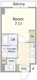 ミアカーサ雑司が谷 205 間取り図