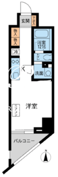 アーデン芝公園 705 間取り図